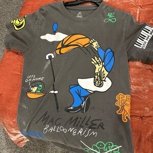 Mac miller balloonerism drop all over print RARE
